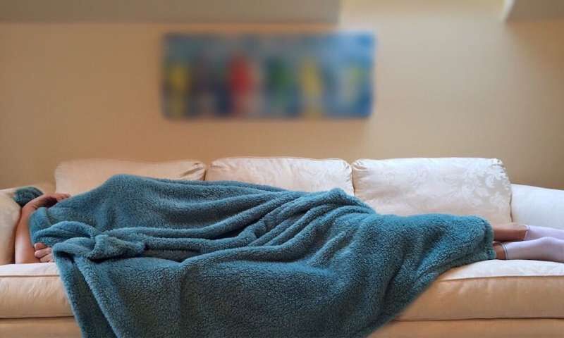 Side effects of sleeping on a blanket