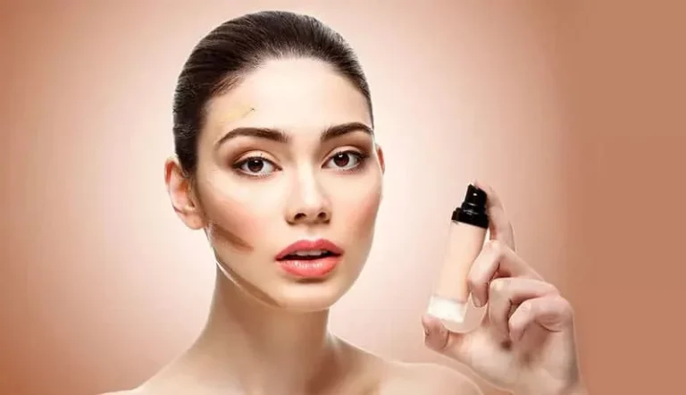 چگونه کرم پودر را با ماسک پوشید؟
