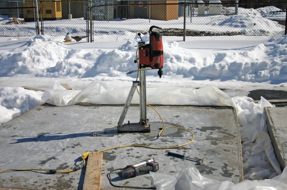 Concreting in cold weather + problems and solutions