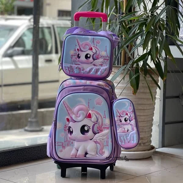 کیف مدرسه چرخ دار