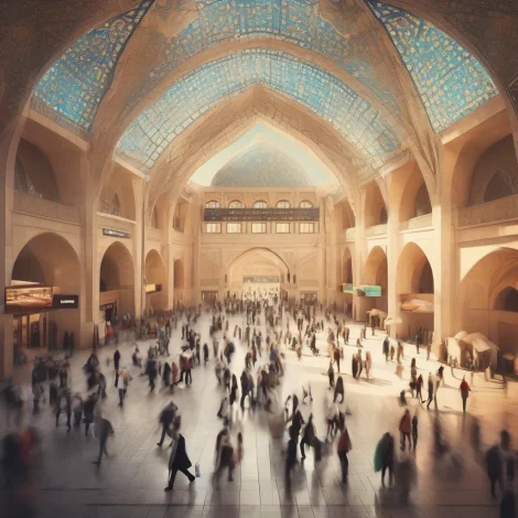 ایستگاه راه آهن کاشان: امکانات و خدمات رفاهی کامل